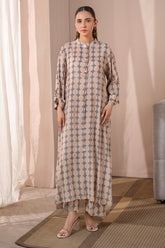 2-PC Printed Silk Suit CPM-5-303S